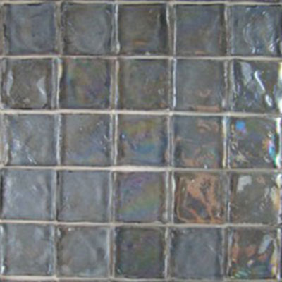 Diamond Tech Glass Diamond Tech Glass Vista 1 5/8 x 1 5/8 Iridescent Mosaic Harbor Mist (Sample) Tile & Stone