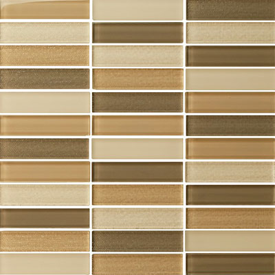 Eleganza Tiles Eleganza Tiles Bolle Mosaic 1 x 4 Cappuccino Tile & Stone