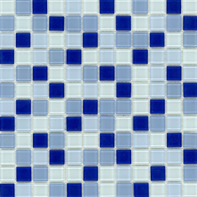 Elida Ceramica Elida Ceramica Elida Glass Mosaic Light Blue Multicolor Tile & Stone