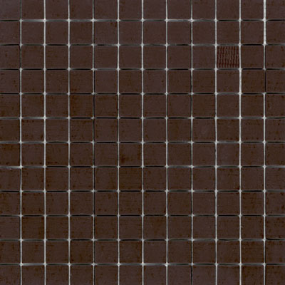 Elida Ceramica Elida Ceramica Recycled Glass Earth Mosaic Chocolate Tile & Stone
