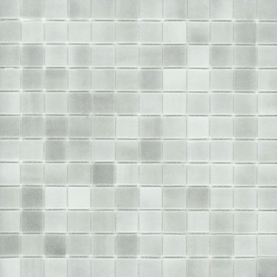 Elida Ceramica Elida Ceramica Recycled Glass Ice Mosaic Gray Ice Tile & Stone