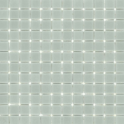 Elida Ceramica Elida Ceramica Recycled Glass Ice Mosaic Light Gray Ice Tile & Stone
