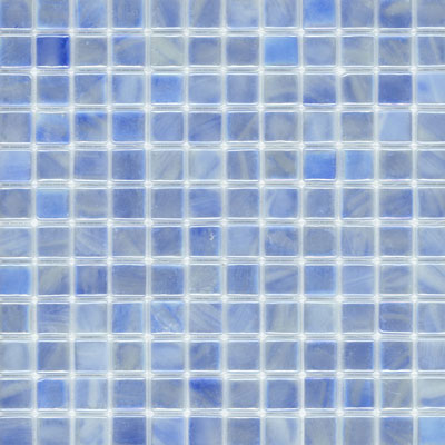 Elida Ceramica Elida Ceramica Recycled Glass Water Mosaic Cloudy Sky Tile & Stone