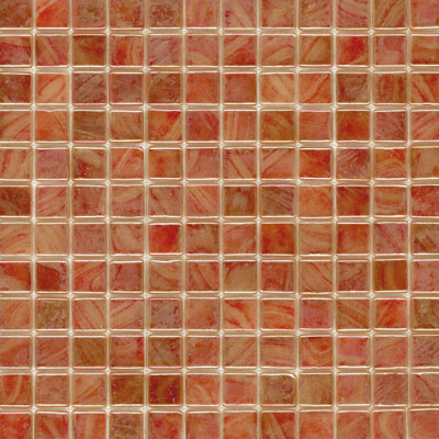 Elida Ceramica Elida Ceramica Recycled Glass Water Mosaic Coral Tile & Stone