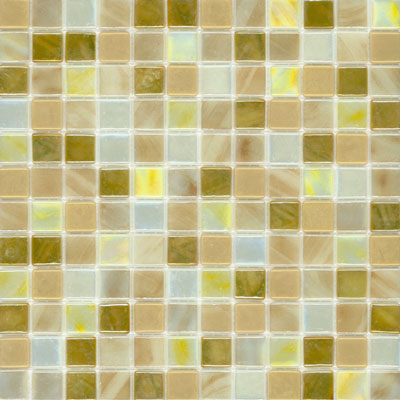 Elida Ceramica Elida Ceramica Recycled Glass Wind Mosaic Autumn Tile & Stone