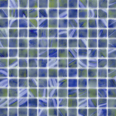 Elida Ceramica Elida Ceramica Recycled Glass Wind Mosaic Parrott Tile & Stone