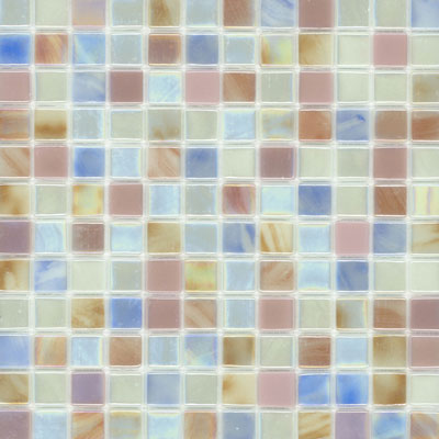 Elida Ceramica Elida Ceramica Recycled Glass Wind Mosaic Soft Summer Tile & Stone