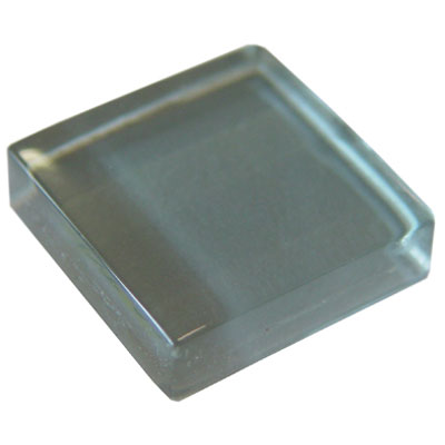 Diamond Tech Glass Diamond Tech Glass Dimension 2 x 2 Gray (Sample) Tile & Stone