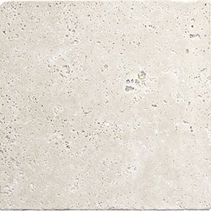 Stone Collection Stone Collection Turkish Travertine Tumbled 4 x 4 Ivory Tile & Stone