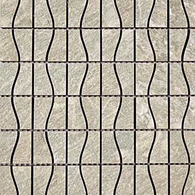 Interceramic Interceramic Imperial Quartz Mosaic 16 x 16 Silver Tile & Stone