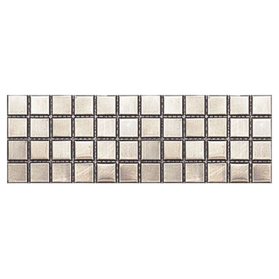 Interceramic Interceramic Inox Mosaics 4 x 12 Square Matte Listel Tile & Stone
