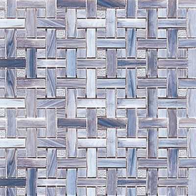 Interceramic Interceramic Interglass - 12 x 12 Mosaics Smoke Weaves Tile & Stone