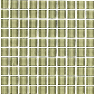 Interceramic Interceramic Interglass Shimmer Mosaic 1 x 1 Meadow Tile & Stone