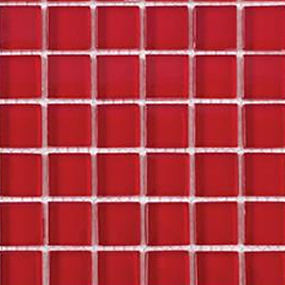 Interceramic Interceramic Interglass Shimmer Mosaic 2 x 2 Red Tile & Stone