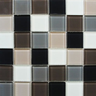 Interceramic Interceramic Interglass Shimmer Blends Mosaic 2 x 2 Autumn Tile & Stone