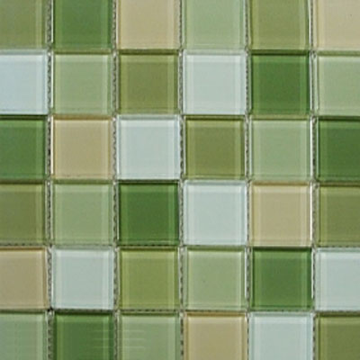 Interceramic Interceramic Interglass Shimmer Blends Mosaic 2 x 2 Garden Tile & Stone