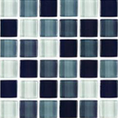 Interceramic Interceramic Interglass Shimmer Blends Mosaic 2 x 2 Shadow Tile & Stone