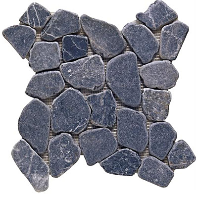 Interceramic Interceramic Pebble Stones Mosaic 12 x 12 Graphite Tile & Stone