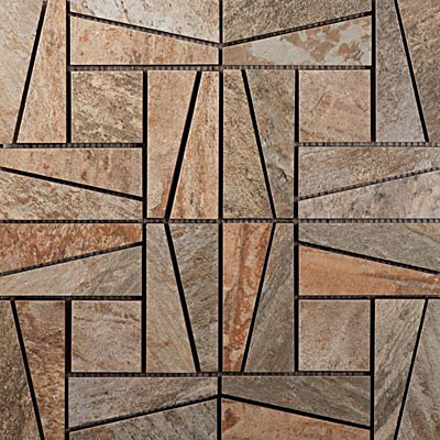 Interceramic Interceramic Slate Supremo Mosaic 16 x 16 Winter Tile & Stone