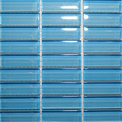 Maestro Mosaics Maestro Mosaics Crystal Glass Mosaic Sky Blue Tile & Stone