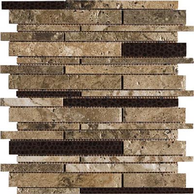 Marazzi Marazzi Archaeology Mosaic (Random Strip) Troy Tile & Stone