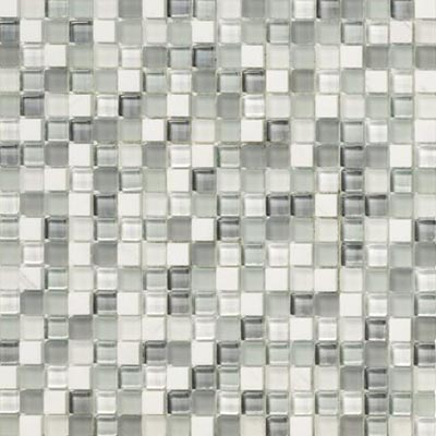 Marazzi Marazzi Crystal Stone ll Mosaic (5/8 x 5/8 Square) Pearl Tile & Stone