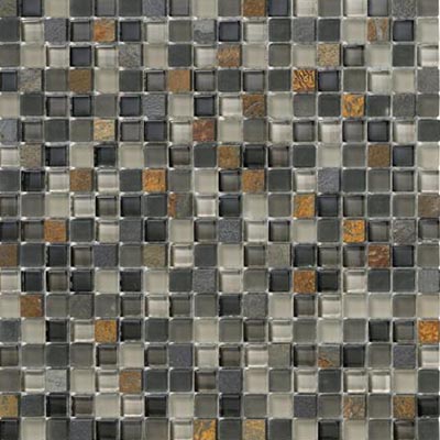 Marazzi Marazzi Crystal Stone ll Mosaic (5/8 x 5/8 Square) Slate Tile & Stone