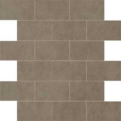 Marazzi Marazzi Essentials Mosaic (2x4 Brick) Simplistic Smoke Tile & Stone