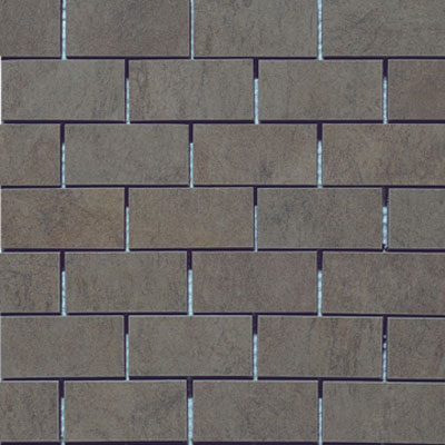 Marazzi Marazzi Stone Collection Mosaic Brick 1 1/2 x 2 1/2 Anthracite Brick Tile & Stone