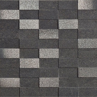Marca Corona Marca Corona Eco Living Brick Mosaic Black (6259) Tile & Stone