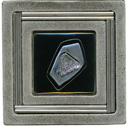 Miila Studios Miila Studios Aluminum Monte Carlo 4 x 4 Monte Carlo Sapphire Tile & Stone