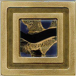 Miila Studios Miila Studios Bronze Milan 4 x 4 Milan With Gypsy Gold Tile & Stone