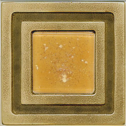 Miila Studios Miila Studios Bronze Milan 4 x 4 Milan With Peach Ice Tile & Stone