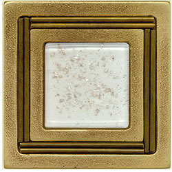 Miila Studios Miila Studios Bronze Monte Carlo 4 x 4 Monte Carlo With Snowfall Tile & Stone