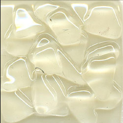 Miila Studios Miila Studios Stony Creek Glass Tile 2 x 8 Cream Tile & Stone