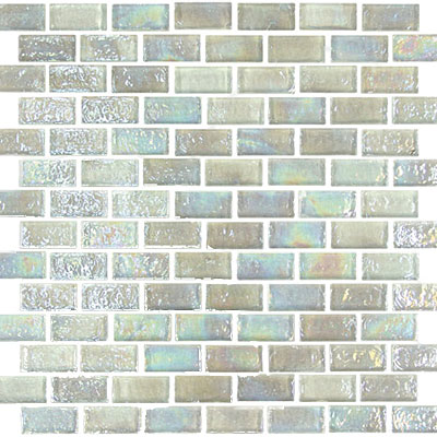 Onix Mosaico Onix Mosaico Geoglass Brick Brick 13 Linen Tile & Stone