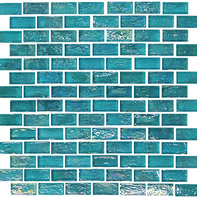 Onix Mosaico Onix Mosaico Geoglass Brick Brick 20 Aqua Tile & Stone