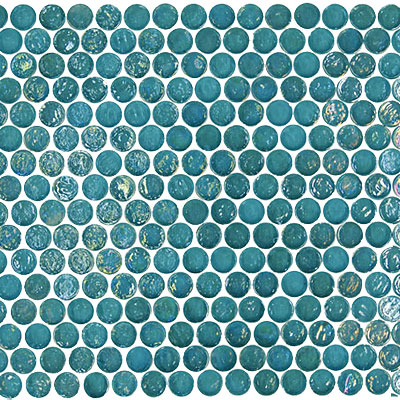 Onix Mosaico Onix Mosaico Geoglass Circle Circle 20 Aqua Tile & Stone