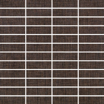 Ragno Ragno Textile 12 x 12 Mosaic (1 x 3) Brown Tile & Stone