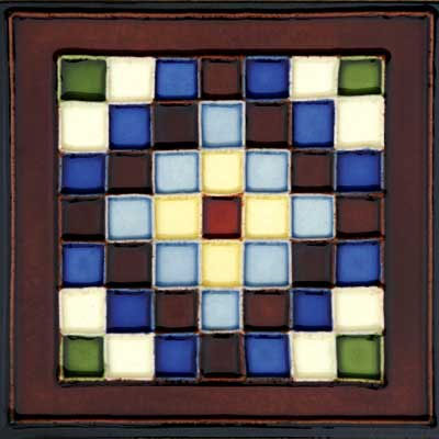 Solistone Solistone Hand Painted Mission Deco Tiles 6 x 6 Cuadros Tile & Stone