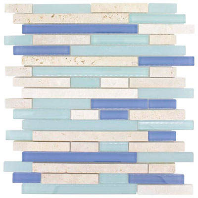 Elida Ceramica Elida Ceramica Earth Blend Brick Mosaic Water Springs Brick Tile & Stone