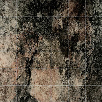 Tesoro Tesoro American Slate Mosaic Twilight Black Tile & Stone
