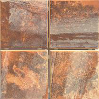 Tesoro Tesoro Brushstroke 6 x 6 Rust Tile & Stone