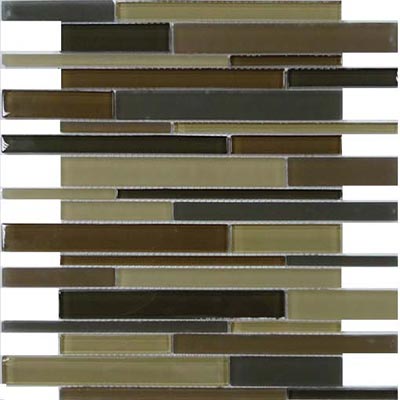 Tesoro Tesoro Crystal Stix Random Linear Mosaic #7 Tile & Stone