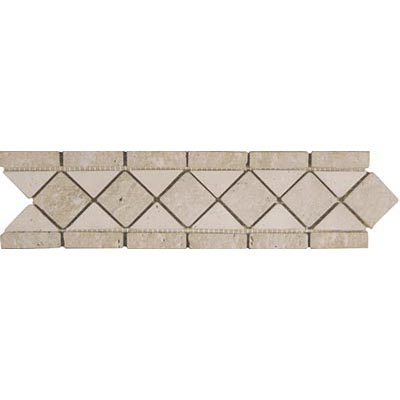 Tesoro Tesoro Decorative Collection - Tuscano 3 x 12 Listello Classic Noce Ivory Tile & Stone