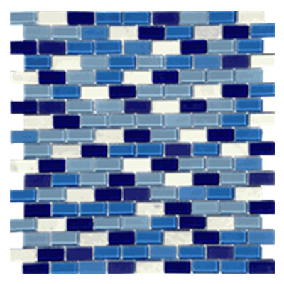 Tesoro Tesoro Stone & Glass - Staggered Mini Mosaics 01 Tile & Stone