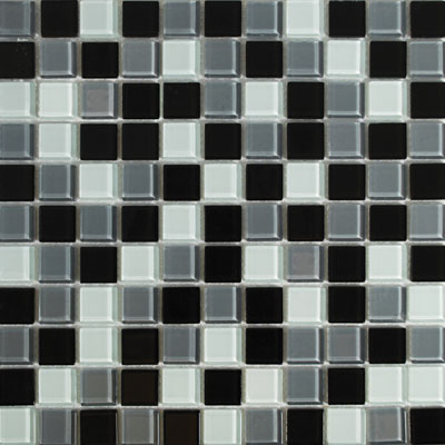 Tesoro Tesoro Glass Mosaic - Crystal Blend 1 x 1 Twist Tile & Stone