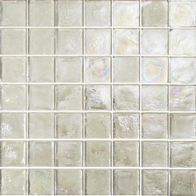 Tesoro Tesoro Reflections - 2 x 2 Mosaic Glacial Glow Tile & Stone