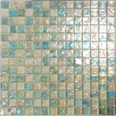 Tesoro Tesoro Reflections Blends - 1 x 1 Mixed Mosaic #5 Blended Tile & Stone