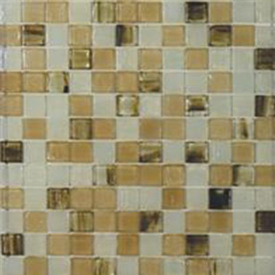 Tesoro Tesoro Artisan Glass Blends 1 x 1 Mosaic Carlyle Tile & Stone